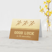 Marathon veel succes voor sportman kaart (Gele Bloem)