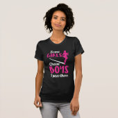 Marathon Woman Marathoner, die met mevrouw Runner  T-shirt (Voorkant volledig)
