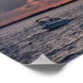 Marathon Zonsondergang in de Florida Keys Poster (Hoek)