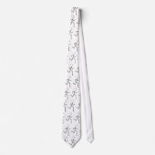 Marathondag op de Kantoor Stropdas (Voorkant)