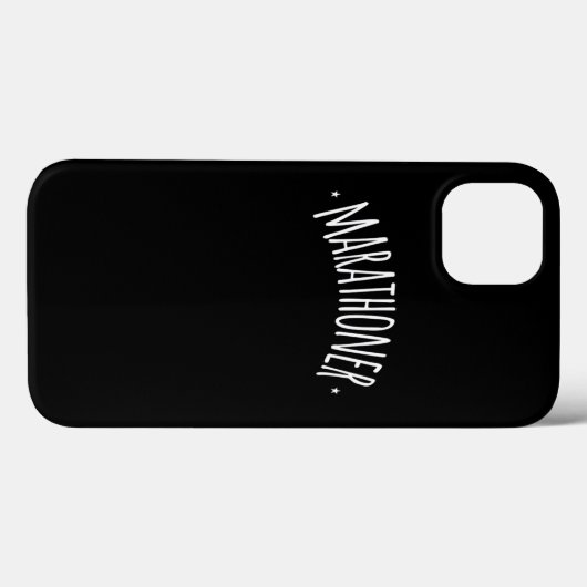 Marathonlooper Case-Mate iPhone Case (Achterkant (horizontaal))