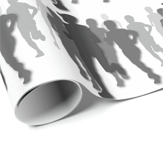 marathonloper cadeaupapier (Rol Hoek)