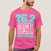 Marathonloper Hardloopschoenen Voetrace T-shirt (Voorkant)