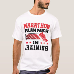 Marathonloper in opleiding t-shirt