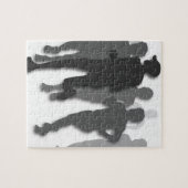 marathonloper legpuzzel (Horizontaal)