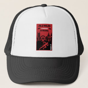 Marathonloper Londen 26,2 Trucker Pet