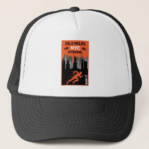 Marathonloper New York 26.2 Trucker Pet