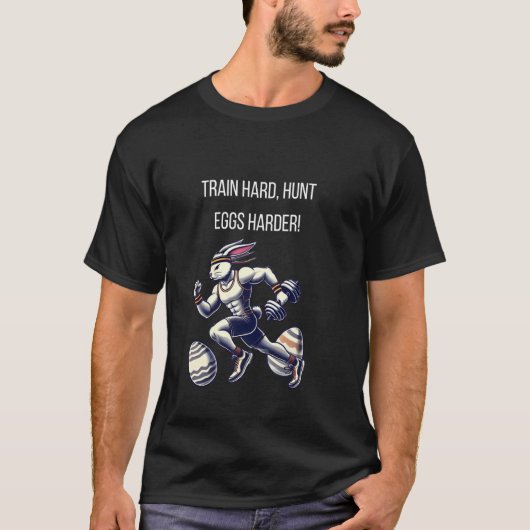 Marathonloper Pasen Uitdrukking T-shirt (Voorkant)