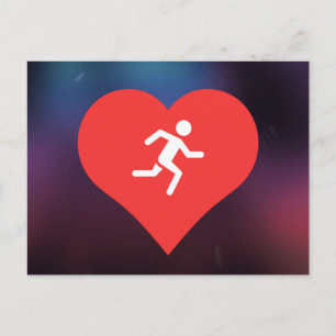 Marathons Pictogram Briefkaart