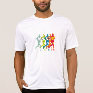Marathontraining, hardlopen t-shirt