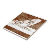 marathonvlieg tegeltje (Zijkant)