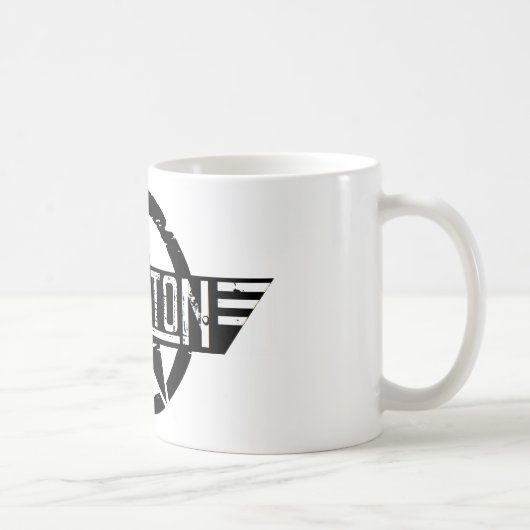 Maraton "Black Star", Mug (White) Koffiemok (Rechts)