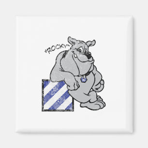 Marauder 3e Infanteriedivisie Rocky The Bulldog Magneet