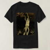 Maravich ontwerp van basketbal 1 t-shirt (Design voorkant)
