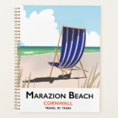 Marazion Beach Cornwall reisposter Planner (Voorkant)