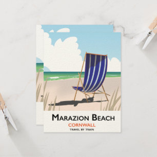Marazion Beach Cornwall strand reisposter