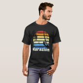 Marazion Cornwall Windsurfen Windsurf Strand T-shirt (Voorkant volledig)