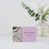 Marbeled Visitekaartje (Staand voorkant)