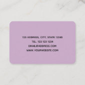 Marbeled Visitekaartje (Achterkant)