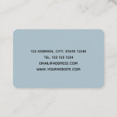 Marbeled Visitekaartje (Achterkant)