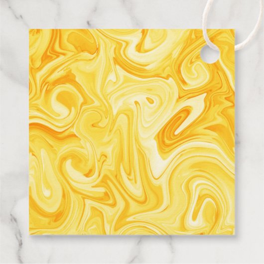 Marbelized Verfkunst HAPPY HANUKKAH Vakantie Bedankjes Labels (Achterkant)