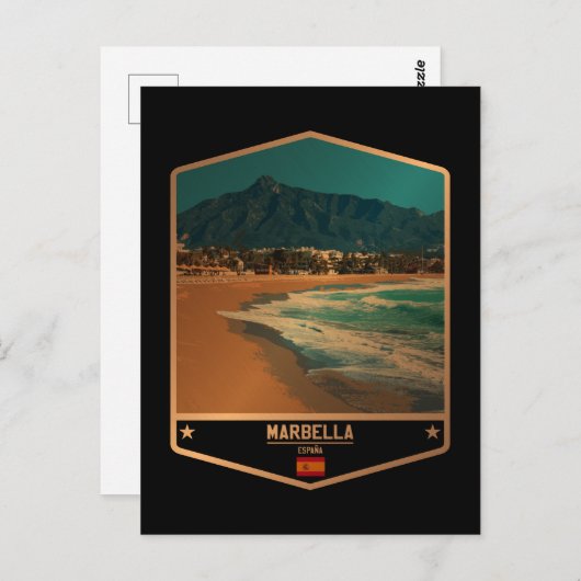 Marbella Briefkaart (Voorkant / Achterkant)