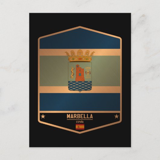 Marbella Briefkaart (Voorkant)