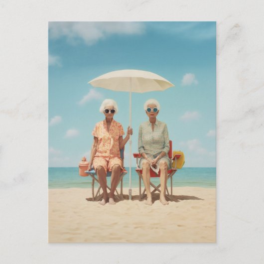 Marbella Dames Briefkaart (Voorkant)