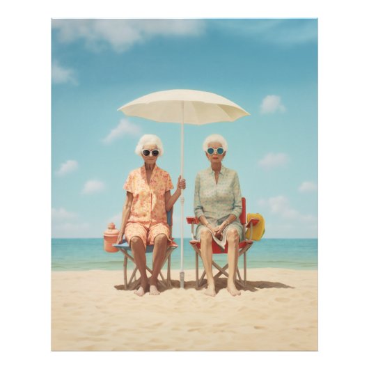 Marbella Dames Foto Afdruk (Voorkant)