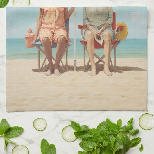 Marbella Dames Theedoek (Gevouwen)