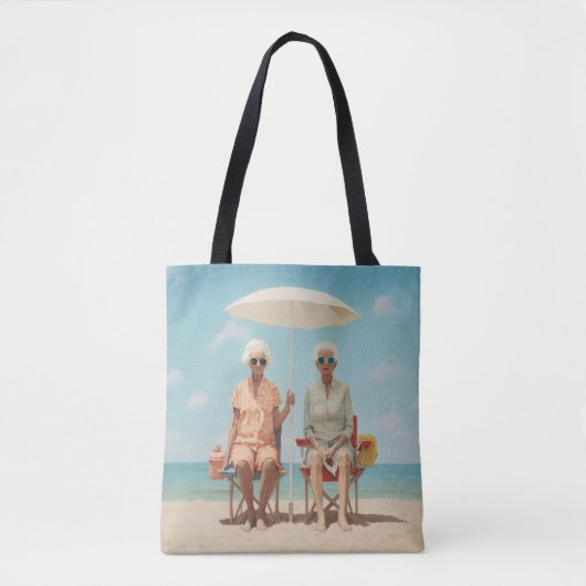 Marbella Dames Tote Bag (Voorkant)
