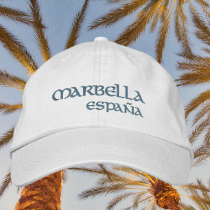Marbella España Spanje Strand Geborduurd Pet