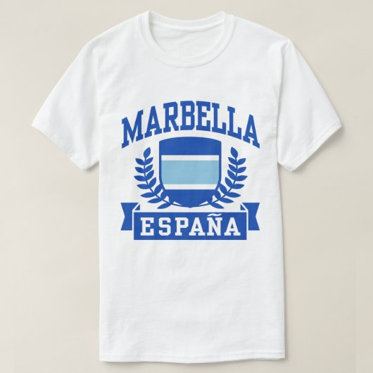 Marbella Espana T-shirt (Design voorkant)