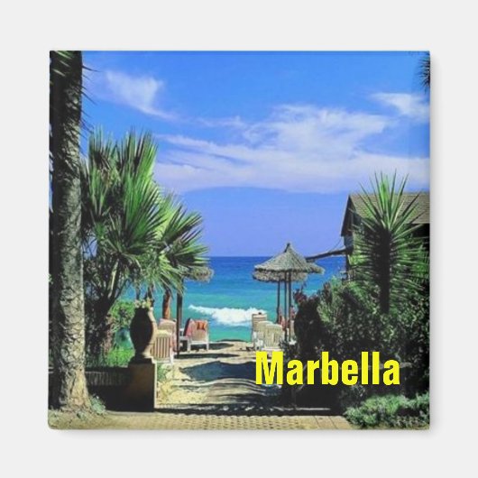 Marbella magneet (Voorkant)