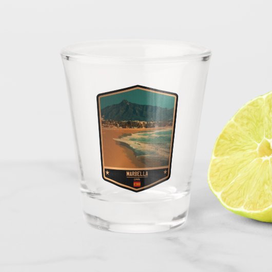 Marbella Shot Glas (Voorkant)