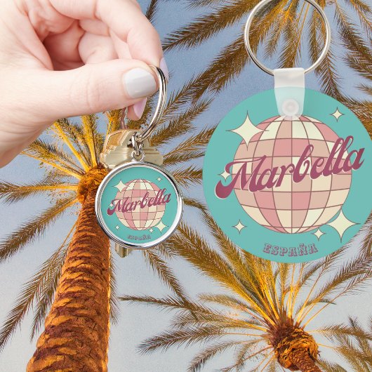 Marbella Spanje canarische eiland souvenir Sleutelhanger
