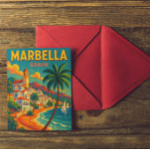 Marbella Spanje Costa del Sol Briefkaart