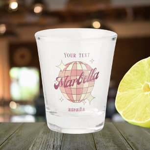 Marbella Spanje España bar drinkware Shot Glas