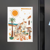 Marbella Spanje vakantie Mediterraan souvenir Magneet