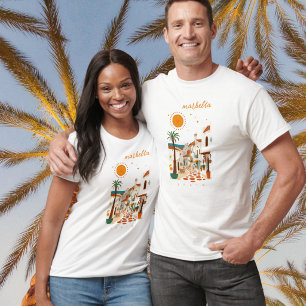Marbella spanje vakantie mediterrane  t-shirt