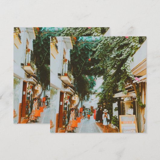 Marbella stadsgezicht (Voorkant / Achterkant)