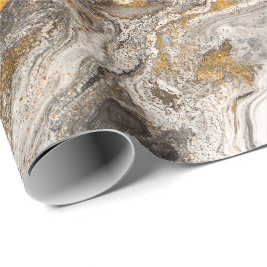 Marble abstract acrylic background. Nature marblin Cadeaupapier (Rol Hoek)