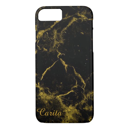 Marble Abstract Barely Er iPhone Case (Achterkant)