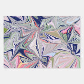 Marble Abstract Design Inpakpapier Vel (Voorkant 3)