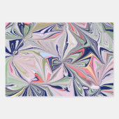 Marble Abstract Design Inpakpapier Vel (Voorkant 2)