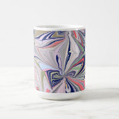 Marble Abstract Design Koffiemok (Center)