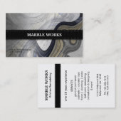 Marble Abstract Kitchen Remodeling Visitekaartje (Voorkant / Achterkant)