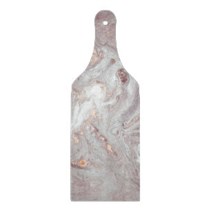 MARBLE ABSTRACT LILA SILVER CUTER BOARD SNIJPLANK