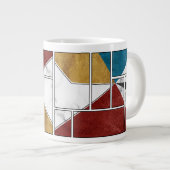 Marble Abstract mug design Grote Koffiekop (Voorkant rechts)