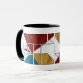Marble Abstract mug design Mok (Voorkant links)